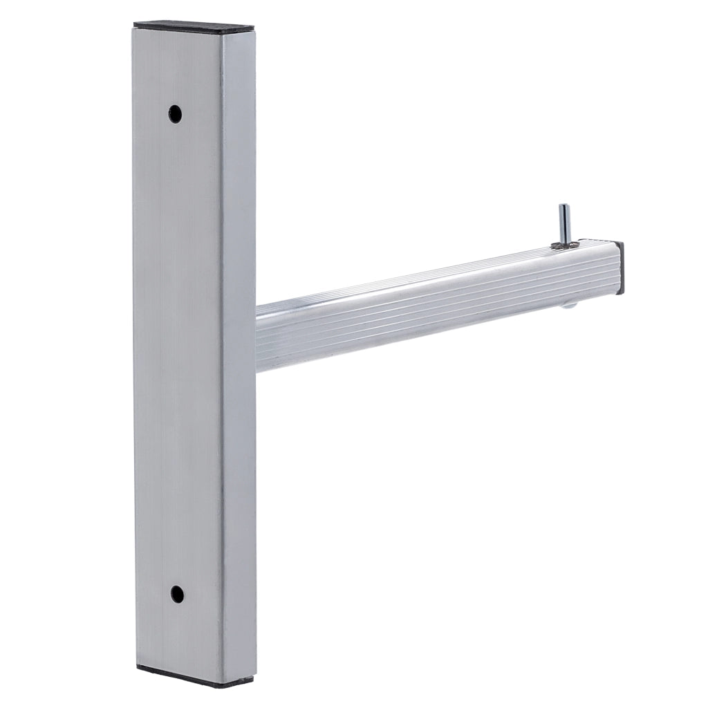 Supporto da parete KADAX per scala, gancio in alluminio, 2 pezzi, portata 80 kg