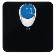 Bilancia Pesapersone digitale nera glass surface 180 kg 100 gr eva collection