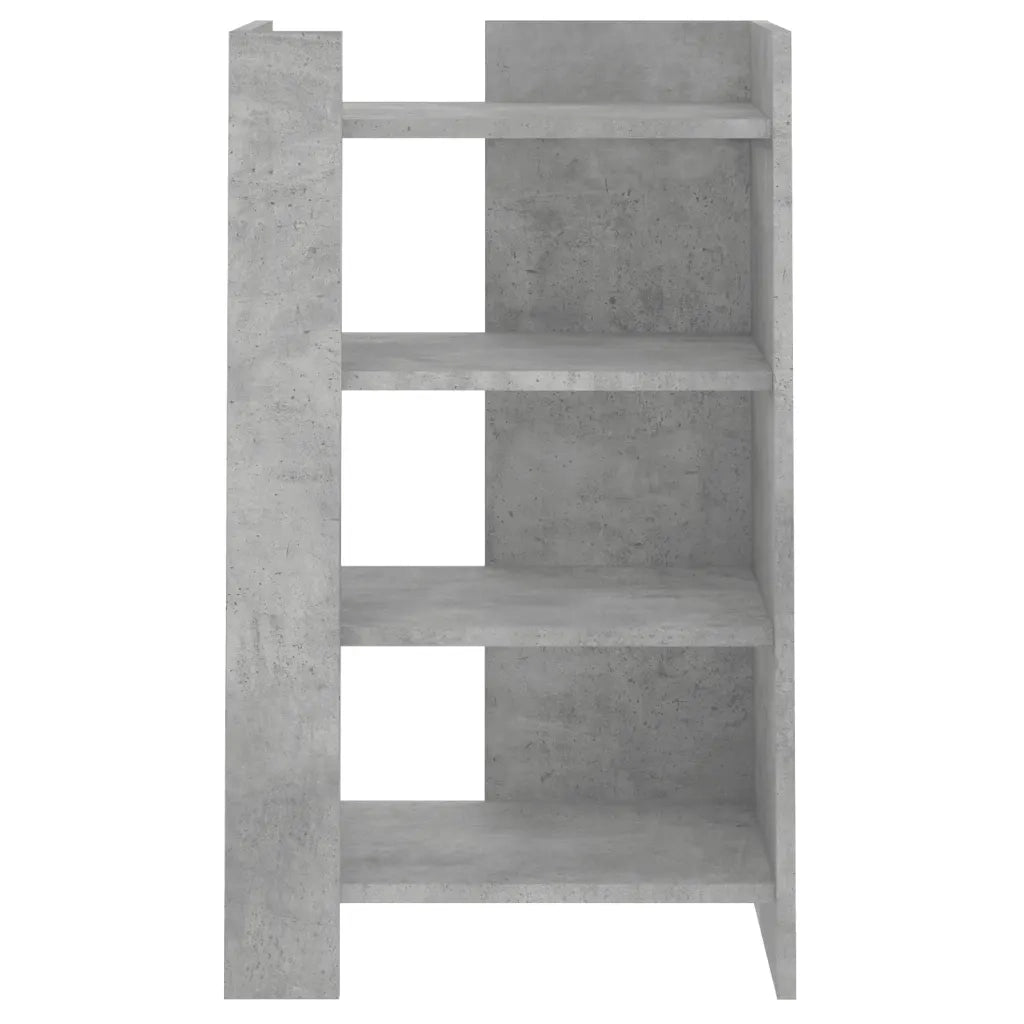 Credenza Grigio Cemento 45x35x75 cm in Legno Multistrato 848384