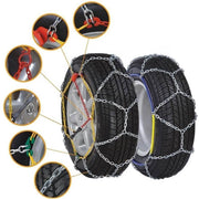 Trade Shop - Catene Da Neve Per Auto Gruppo 80 Pneumatici Facili Da Montare Omologate -