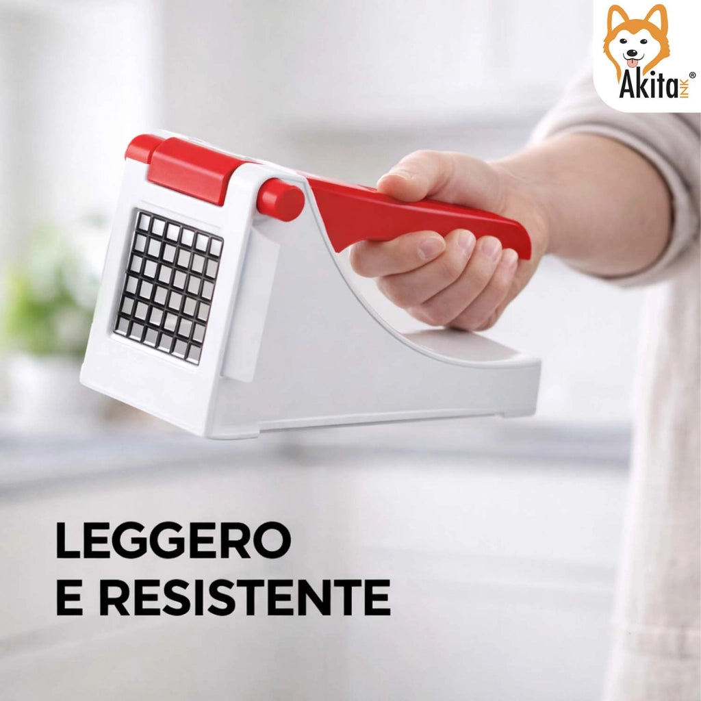 Akitaink Tagliapatate Stilo con Lama in Acciaio Inox