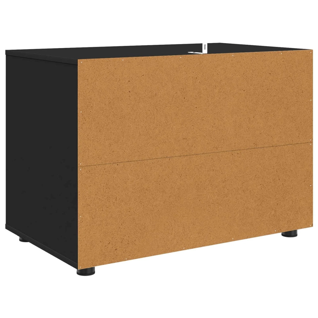 Armadio Nero 80 x 48 x 57 cm Legno multistrato 888818