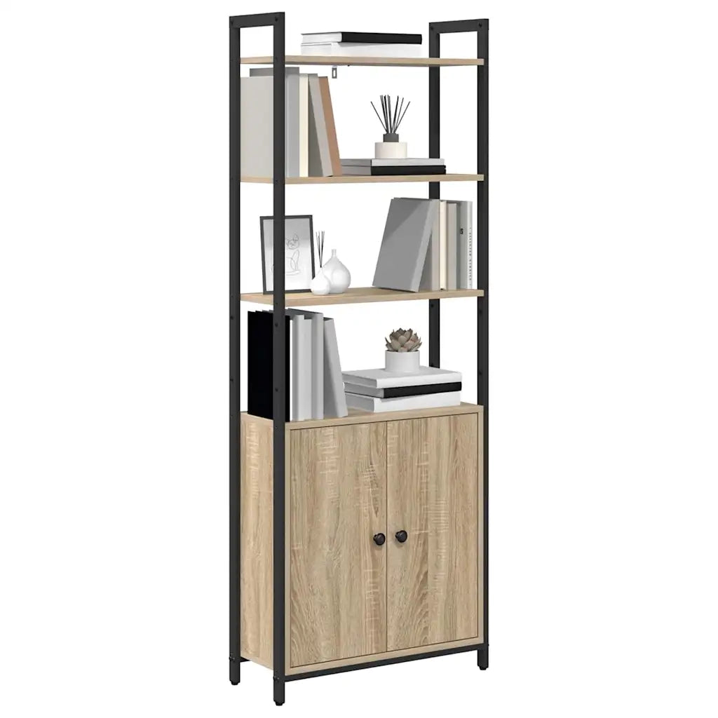 Armadio per Libri Rovere Sonoma 60 x 24 x 161 cm