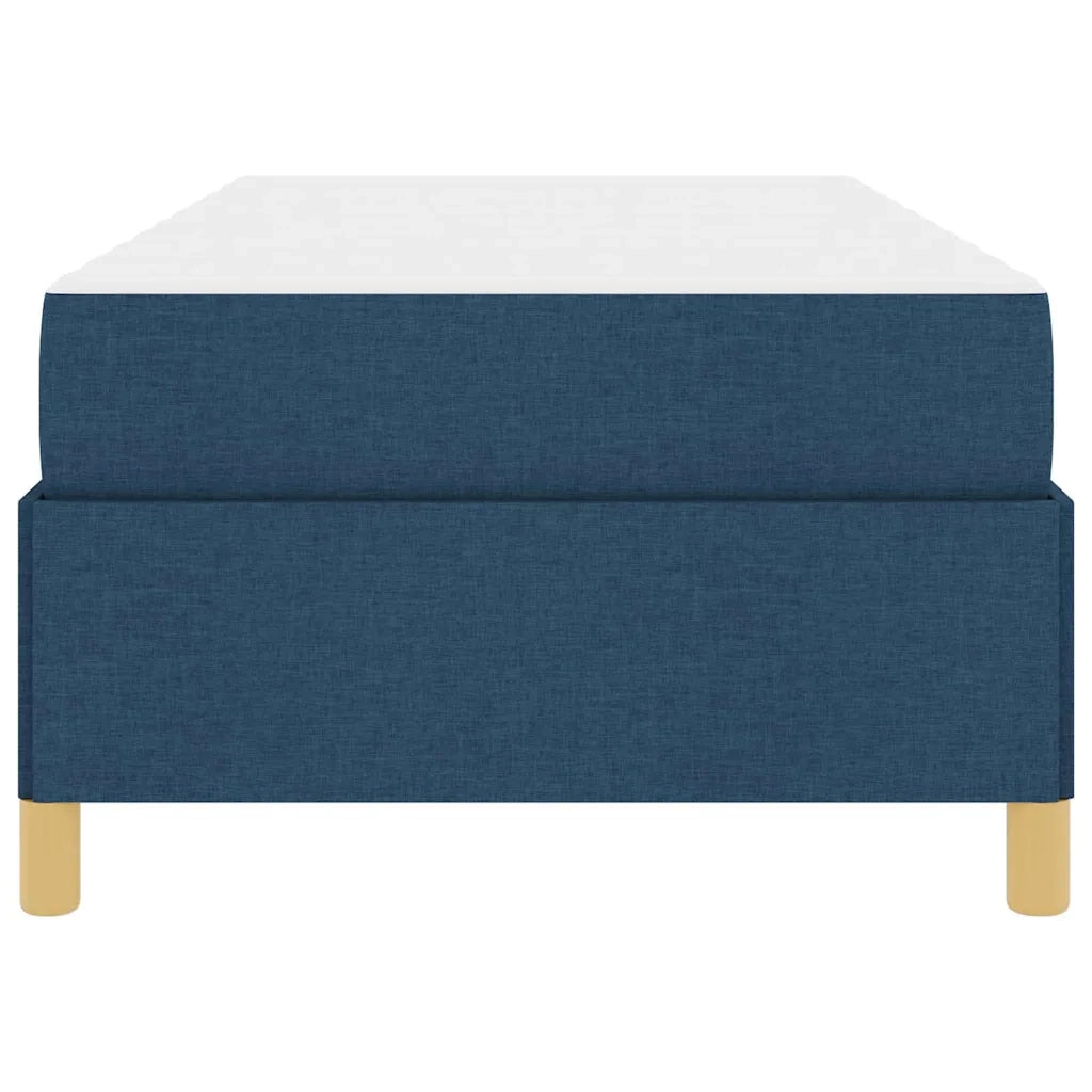 Struttura del letto con materasso Blu 80 x 200 cm Tessuto 3398898