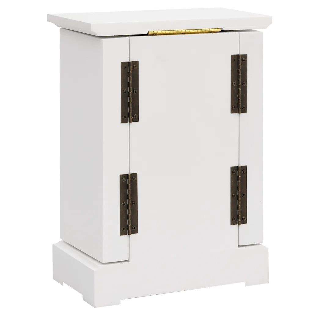 Armadietto per Gioielli con Specchio in MDF 25x13,5x34 cm 245753