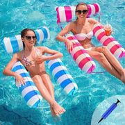 Poltrona per piscina da 4 in 1 - 4-in-1 lettino gonfiabile da bagno - 2 pezzi