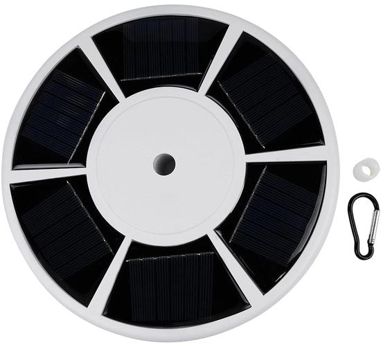 Illuminazione di giardino a energia solare - Lampada da giardino con sensore di luce - Batteria 2200 mAh - Riconoscimento ambientale - Illuminazione automatica - Illuminazione esterna