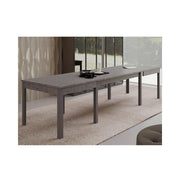 Tavolo Super4 160x90 allungabile a 320 cm colore cemento