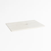 TOP IN LEGNO PER BASE MOD. UNIKA- cm 80x46x1,8 Olmo Bianco- DH- pezzi 1