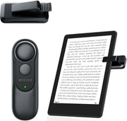 Compatibile con Kindle Paperwhite, iPad, tablet e lettori elettronici, segnalibro, segnalibro per lettori elettronici, telecomando portatile, telecomando wireless, dispositivo segnalibro, nero
