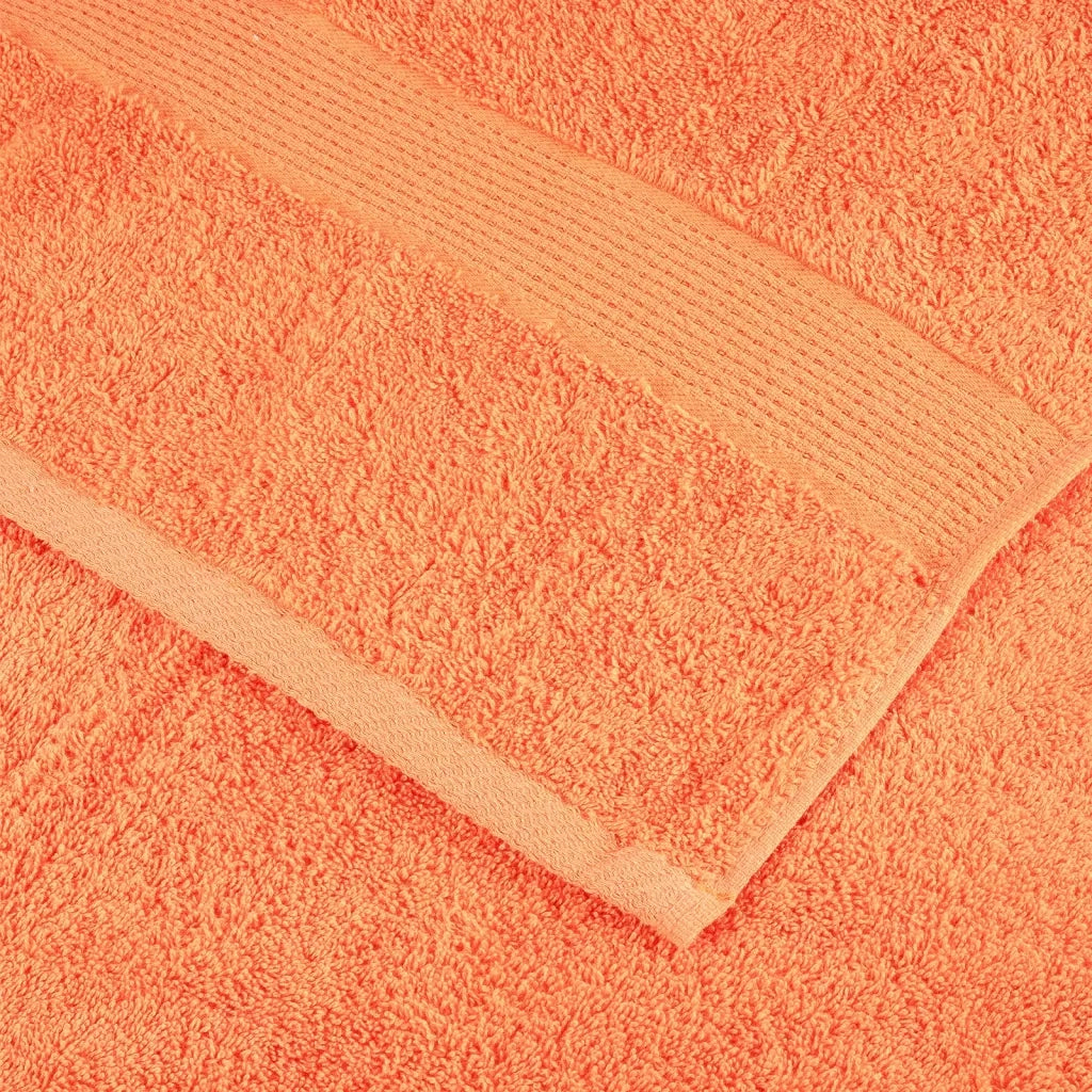 Asciugamani da bagno Premium SOLUND 2 pz Arancione 100x150 cm 600 g/m² 137383