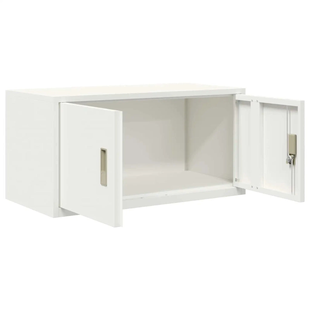 Armadio Bianco 80 x 40 x 40 cm Acciaio 891675