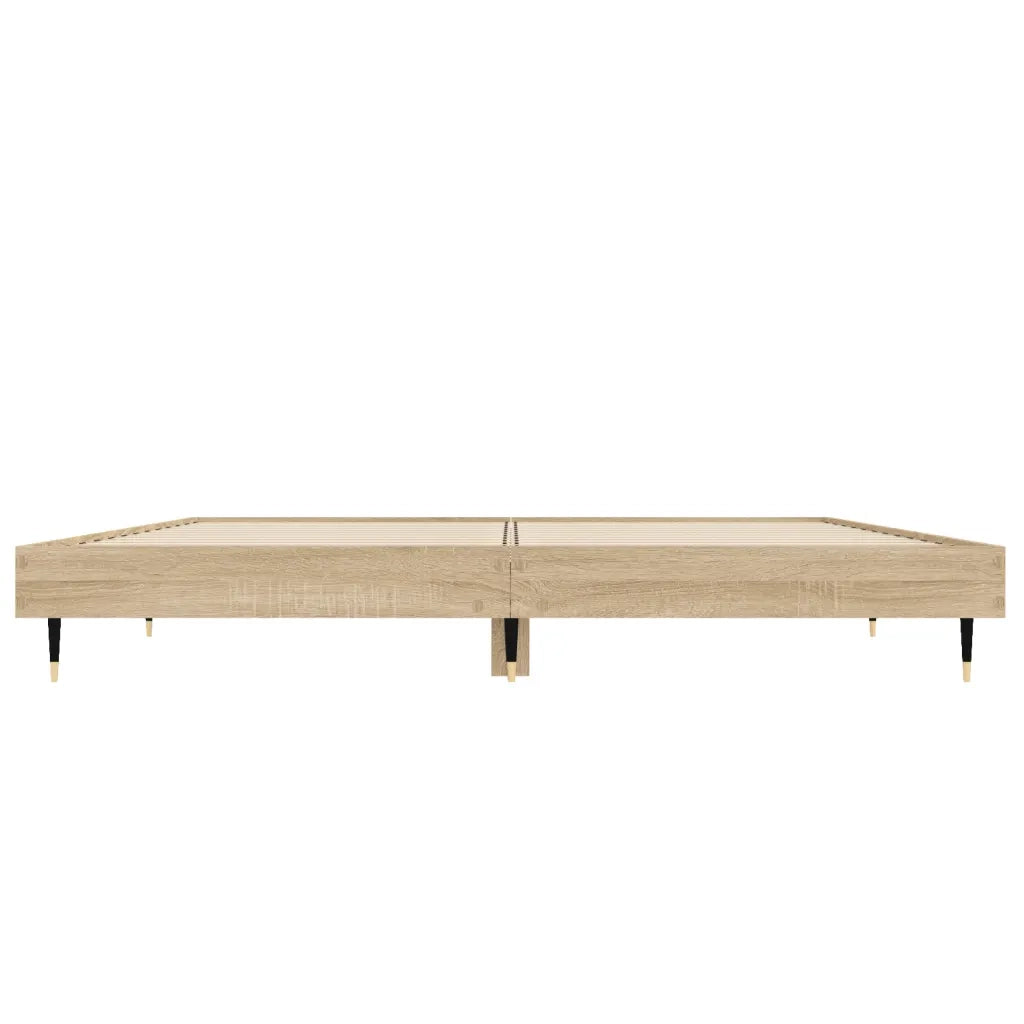 Giroletto senza Materasso Rovere Sonoma 120x190cm in Truciolato 832192
