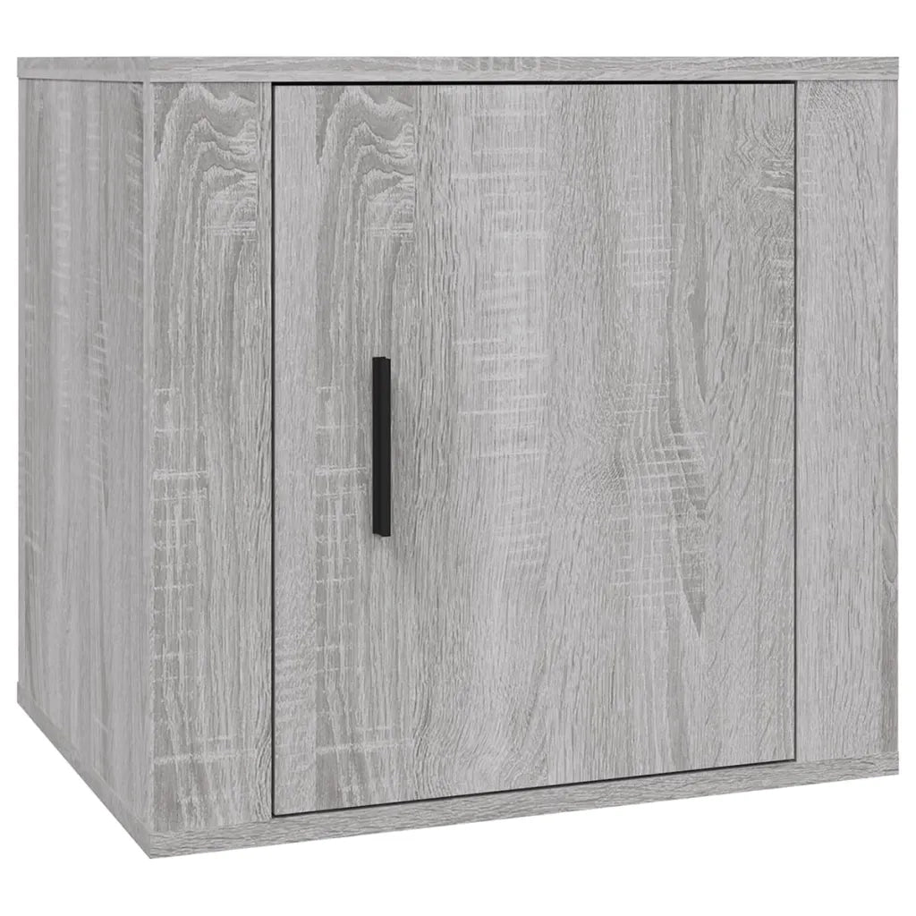 Comodino-Tavolino da notte Grigio Sonoma 50x39x47 cm 154107