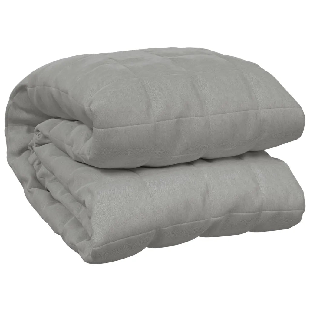 Coperta Ponderata Grigia 122x183 cm 5 kg in Tessuto 3154775