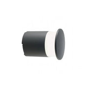 Applique Contemporanea Kep Alluminio Antracite 1 Luce Led 9W 3000K