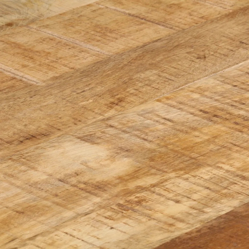 Tavolo da Pranzo 140x70x76 cm in Legno di Mango Grezzo 321973
