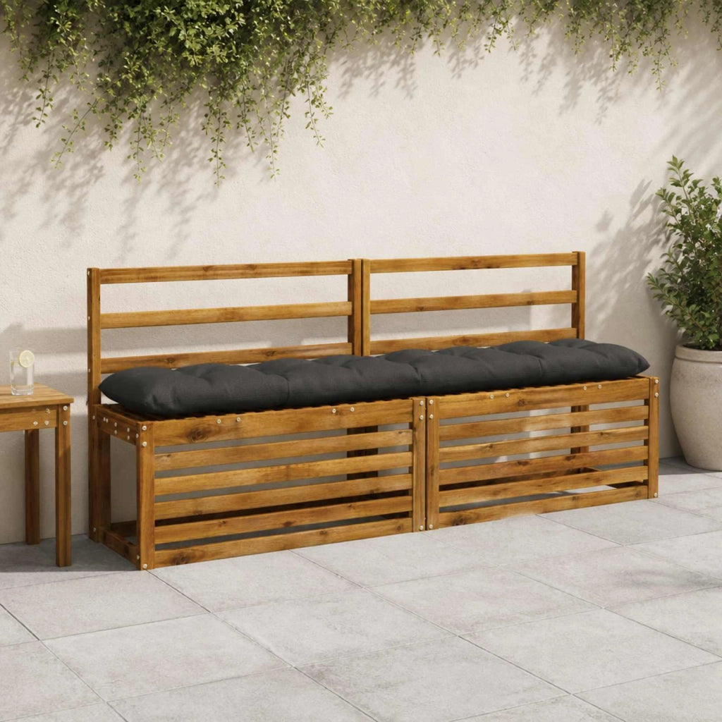 Cuscino per panchina VIANEN 100% Poliestere Antracite 952960