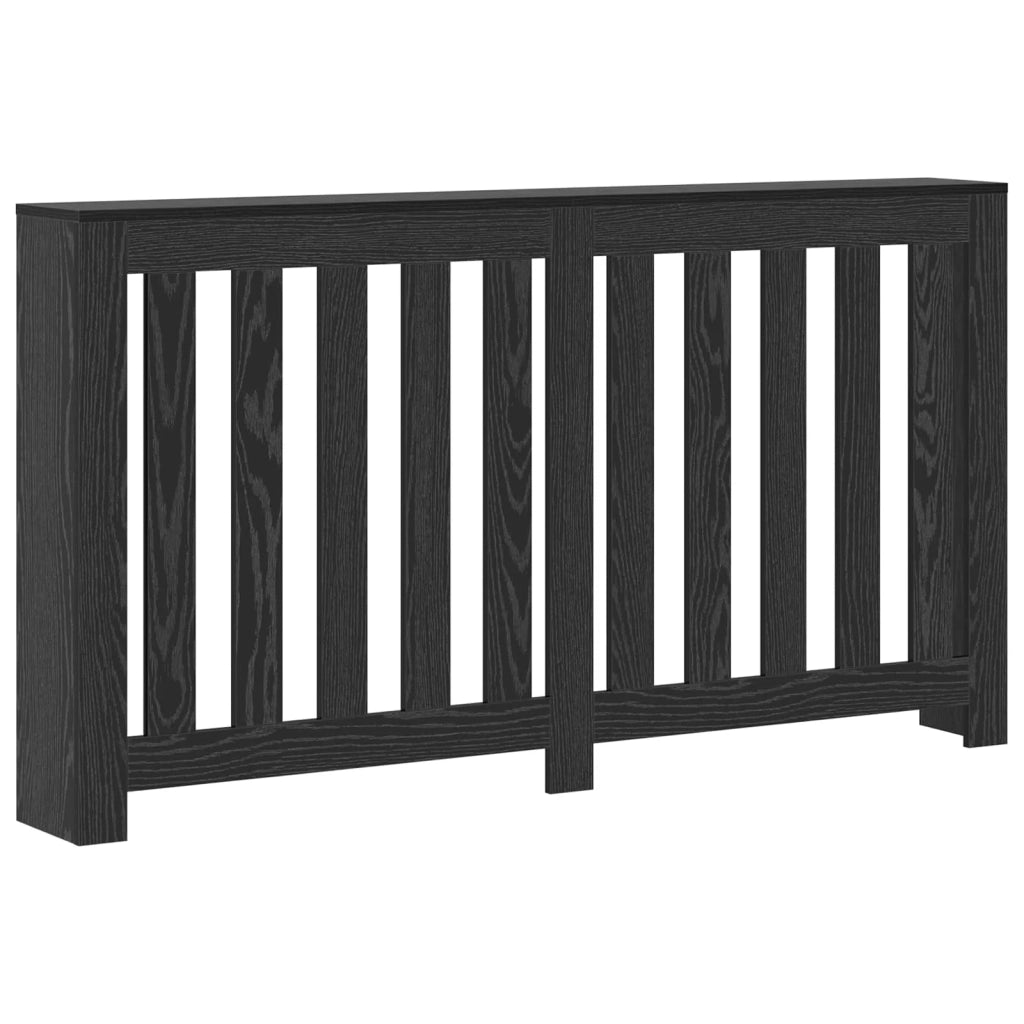 Copertura per radiatori Rovere Nero 149 x 20 x 82 cm CFW6625677