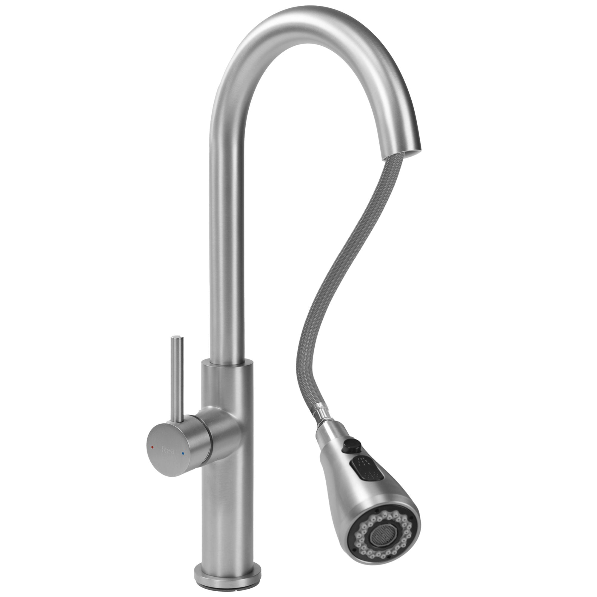 Rubinetto Da Cucina Rea Nest Brush Steel