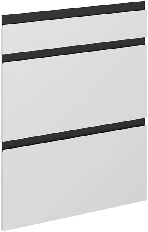 Frontale cucina R-Line, Bianco, 59.6 x 71.3 cm frontale del mobile per mobile base con cassetti