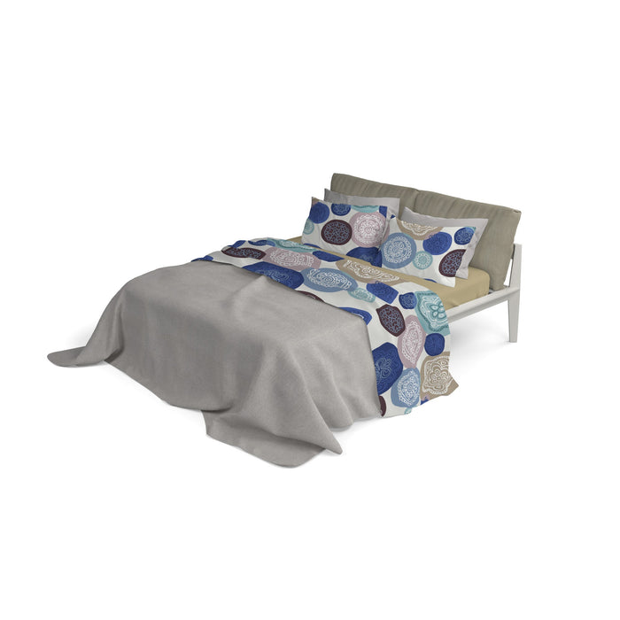 Set lenzuola Singolo stampa sopra Sotto e Federe Murrine