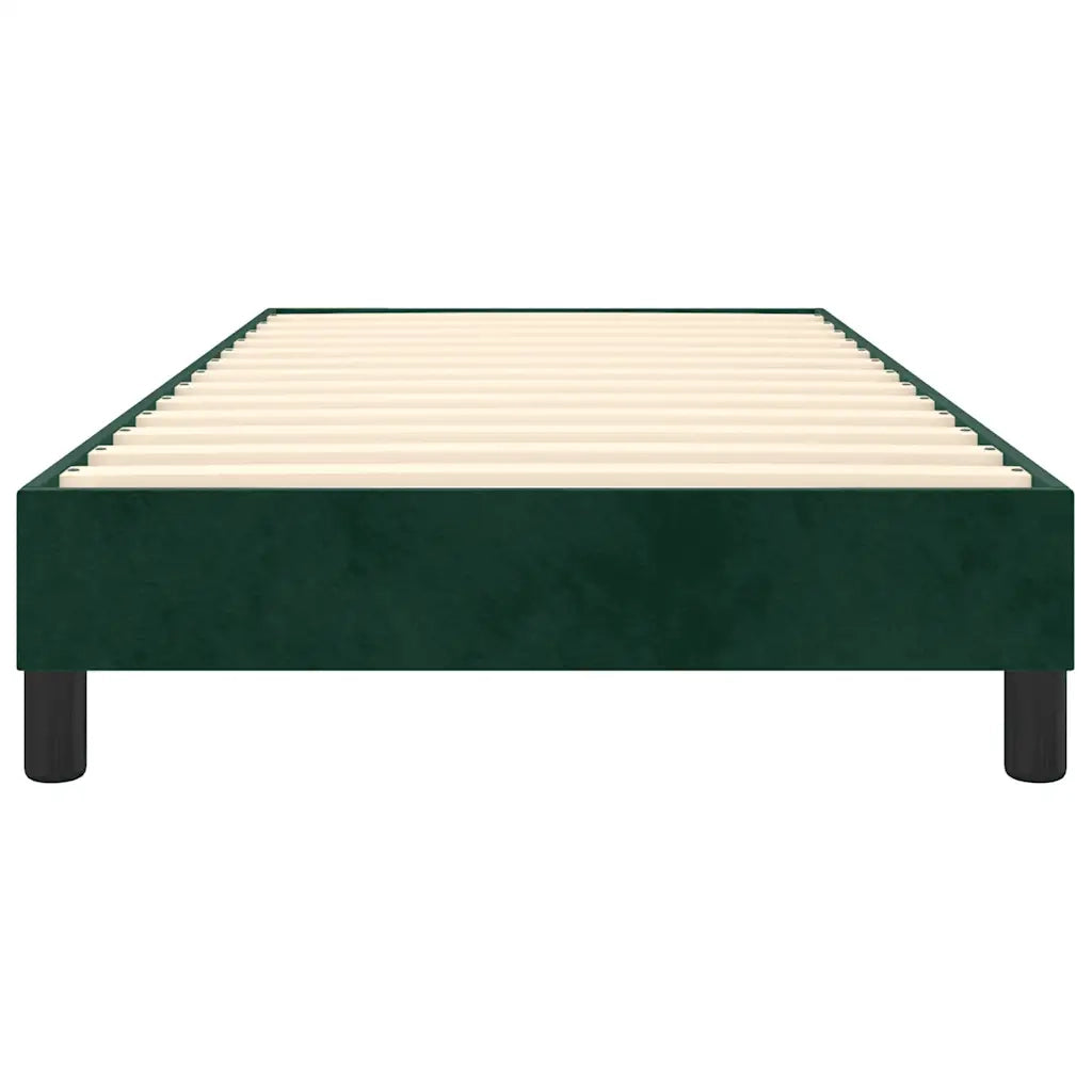 Giroletto a Molle Verde Scuro 90x190 cm in Velluto cod mxl 58517