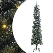 Albero di Natale Artificiale-Albero Natalizio con 300 LED Verde 240 cm 446414