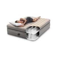 64164ND - Materasso Dura-Beam Prime Comfort Matrimoniale Con Tecnologia Fiber Tech, Pompa Elettrica Incorporata 152X203X51 Cm