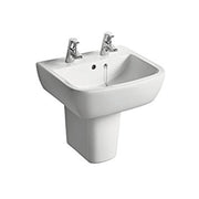 Lavabo Nemea Bianco Europa Monoforo Da 65 Cm Senza Sifone - Ideal Standard