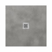 PIATTO DOCCIA MOD. ESTASI QUADRATO- Cemento - cm 80 x 80- LINPH- pezzi 1