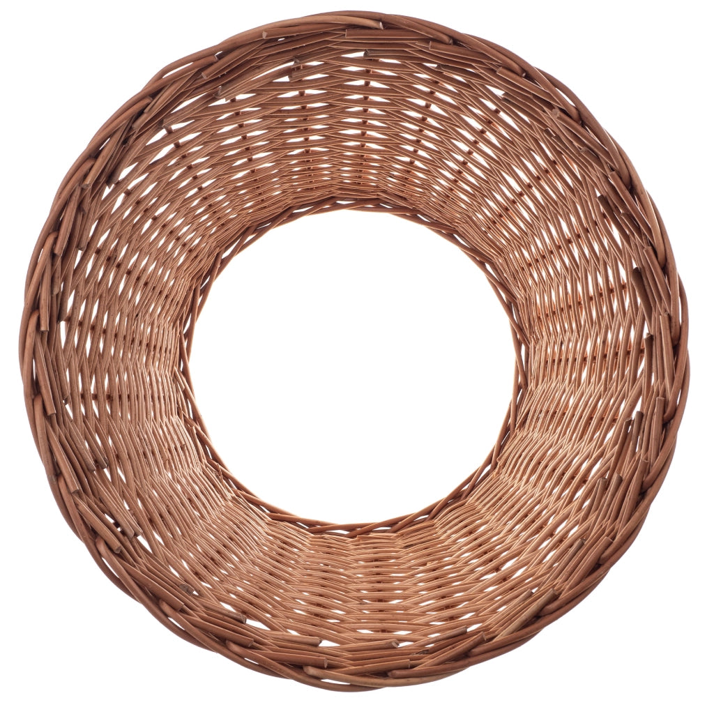 Copertura per supporto albero di Natale in vimini KADAX 50 cm, supporto a cestino naturale