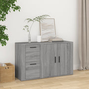 Credenza Grigio Sonoma 100x33x59,5 cm in Legno Multistrato 821002