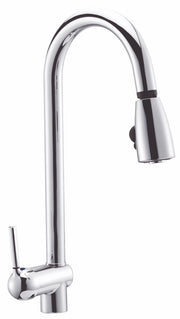 Rubinetto Cucina Miscelatore Monocomando Doccetta Estraibile Apell AP7090CR Cromato