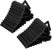 Sostegno per gomme di alta qualità - Blocco antiscivolo - Blocco di allineamento del ruotino - Adatto per rimorchi auto - Spaziale - Dimensioni 15,5 x 9 x 9,8 cm - Blocchi di ruotino