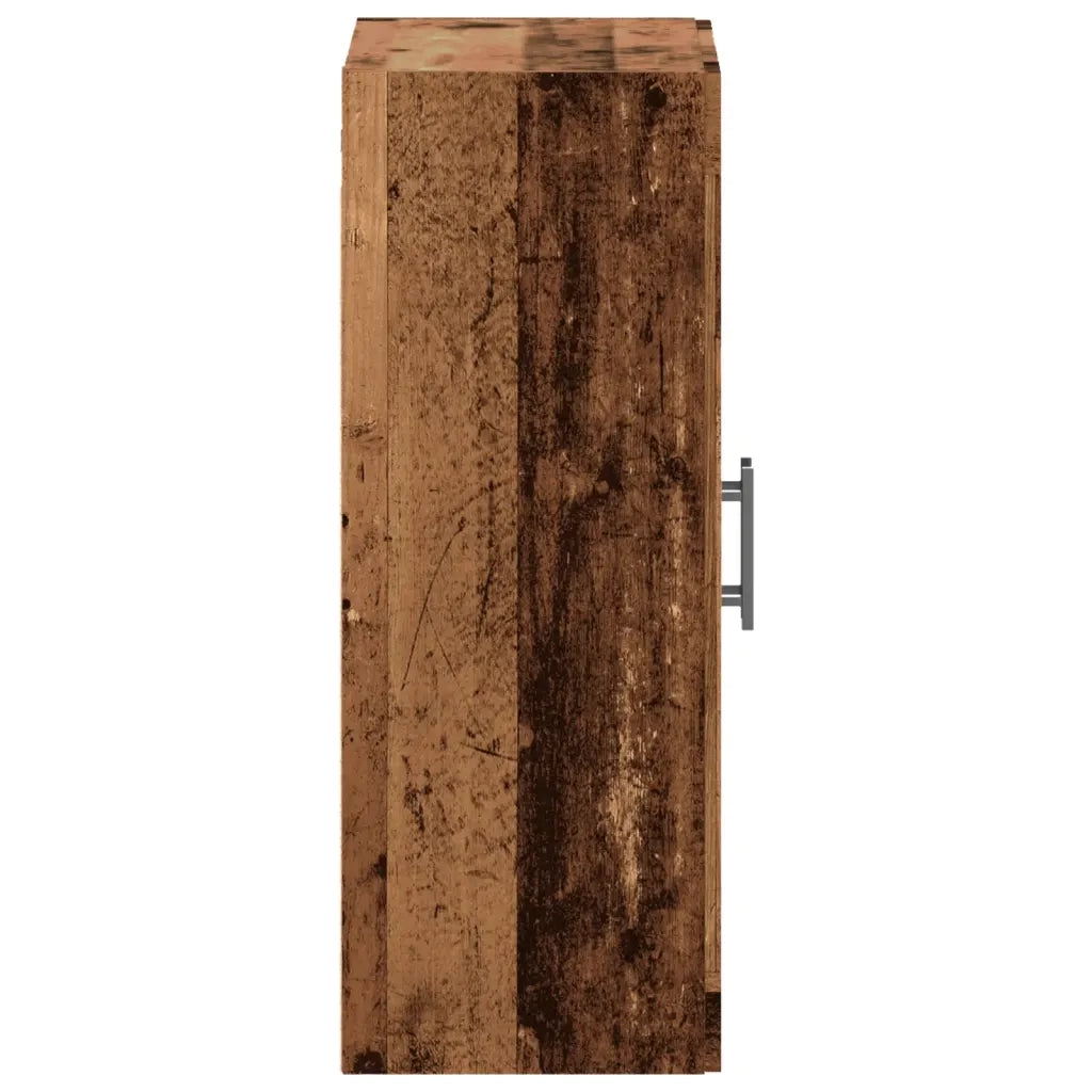 Mobile a Parete Legno Vecchio 69,5x34x90 cm in Truciolato