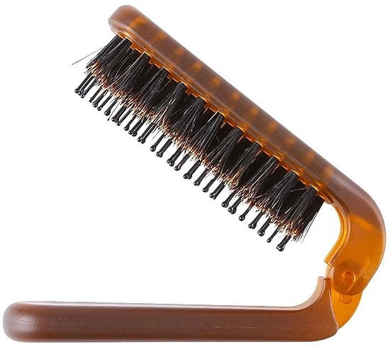 Mini Spazzola per Capelli - Spazzola da Viaggio per Capelli Fini e Spessi, Ideale per Vacanze e Utilizzo quotidiano