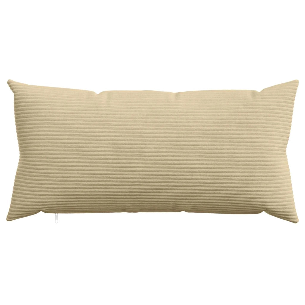 Federa 2 pz HEERLEN Grigio Verde 40 x 80 cm corduroy 909910