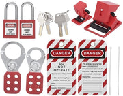 Kit di Blocco Multifunzionale Portatile - Sistema di Blocco e Taglio - Duraturo - Sistema di Sicurezza - Facile da Utilizzare - Set di Blocco