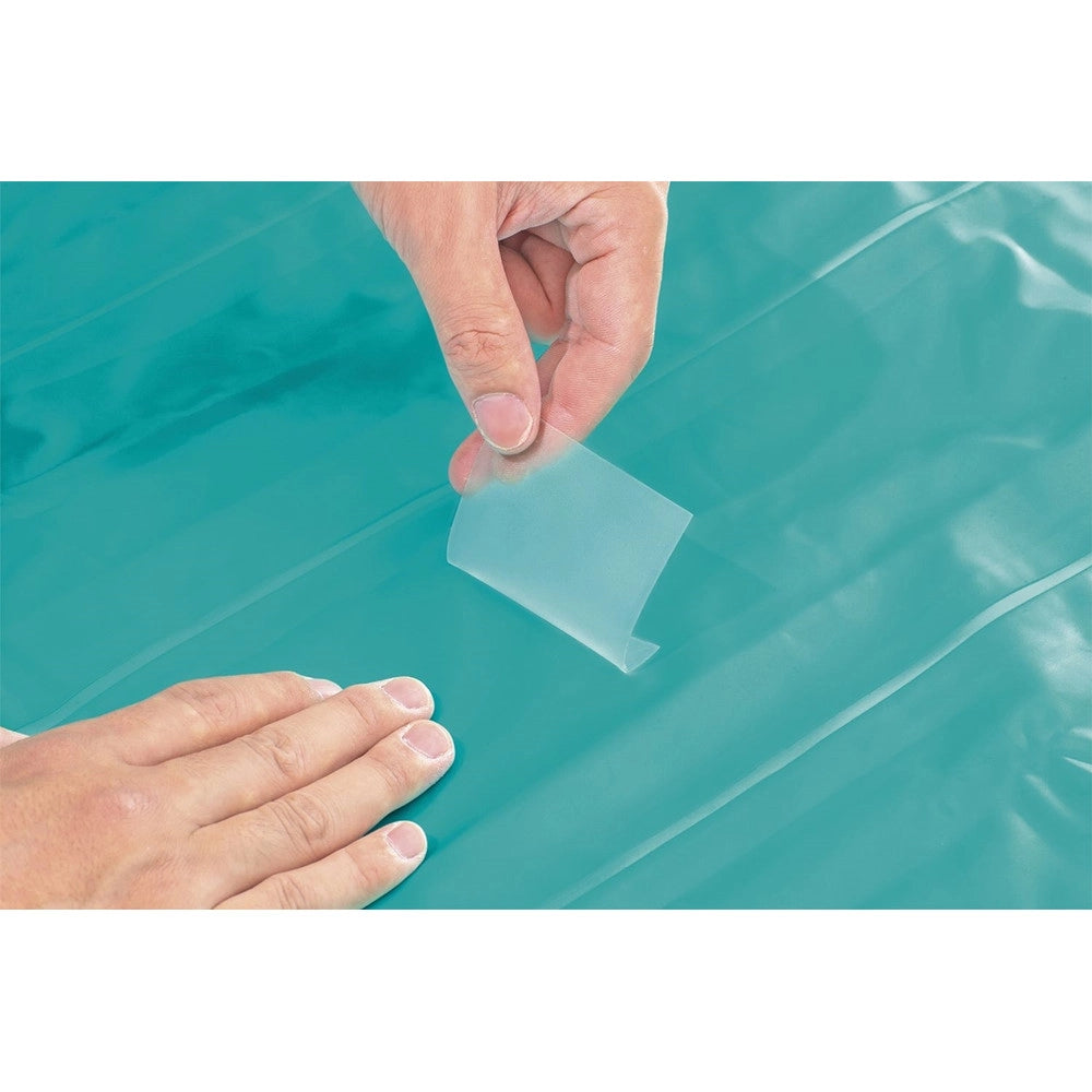 Trade Shop - Set 10pz Toppa Toppe Di Riparazione Strong Per Piscine Materassi Gonfiabili 62068 -