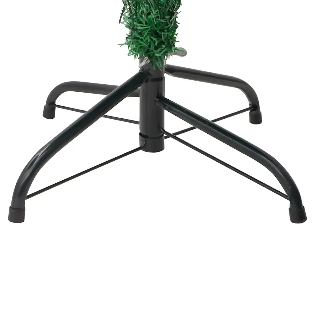 Cactus di Natale con Base e LED Verde 180 cm PVC CFW5848083