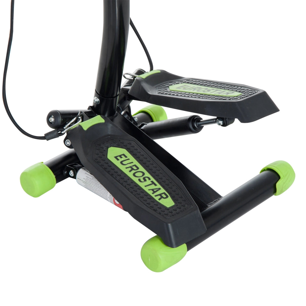 Stepper Fitness con Display LCD ¨C zephmum ¨C Verde e Nero