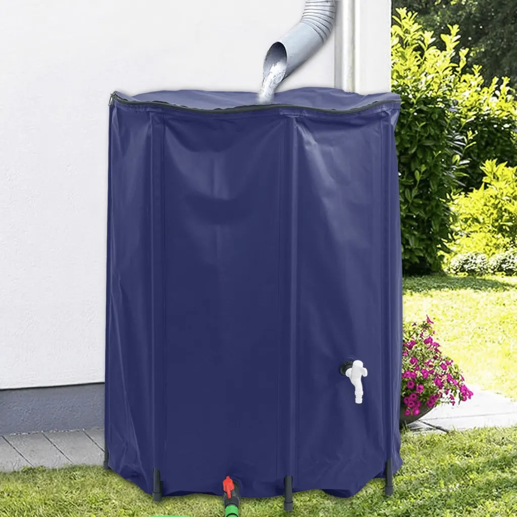 Serbatoio Acqua con Rubinetto Pieghevole 1350 L in PVC 156008