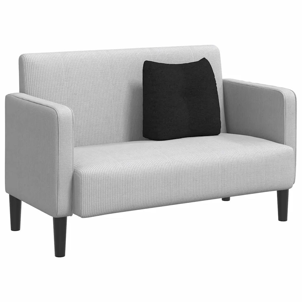 Cuscino per Schiena | Cuscino dorsale Nero 45 x 24 x 50 cm Tessuto