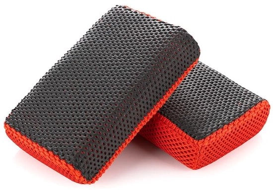 Scrubber a base di argilla - Rimuove impurità di vernice rapidamente - 2-Pack - Utensile pratica - Per il lavaggio finale - Prodotto di pulizia