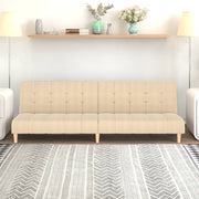 Divano Letto a 2 Posti-Sofa Letto 2 Posti-Daybed Crema in Tessuto 850422
