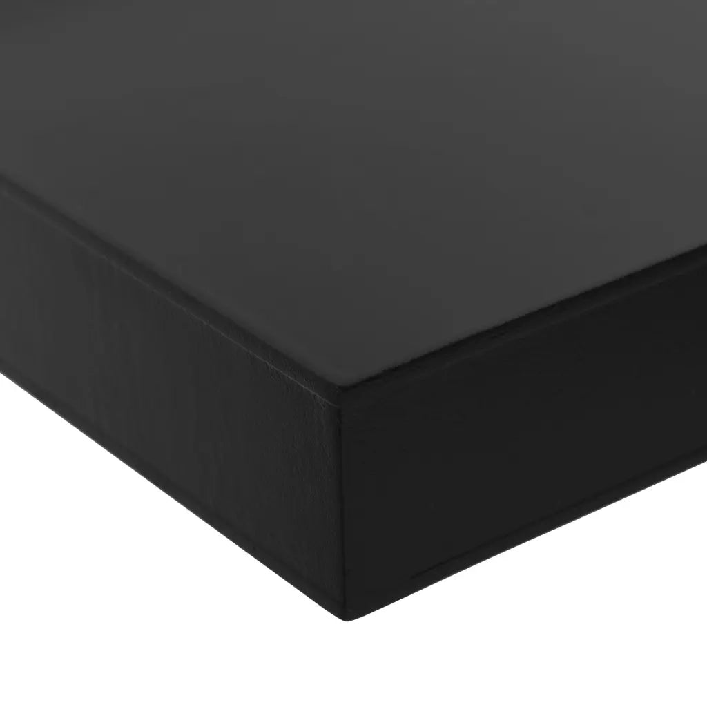 Mensole a Muro Galleggianti 2 pz Nere 40x20x3,8 cm cod mxl 33593