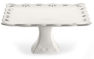 Alzatina in Porcellana Kaleidos Juliet Bianco