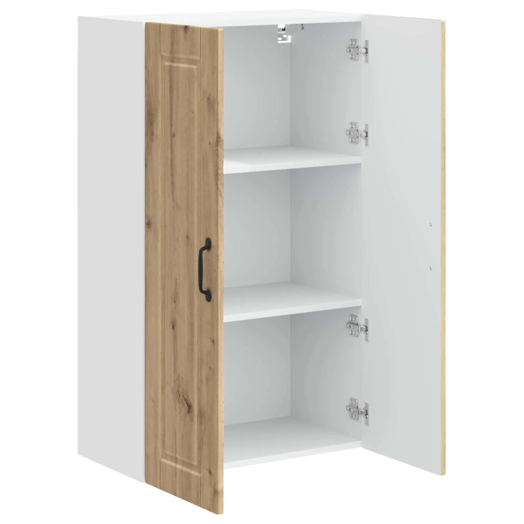 Armadietto a muro PORTO Rovere artigianale 60 x 31 x 100 cm