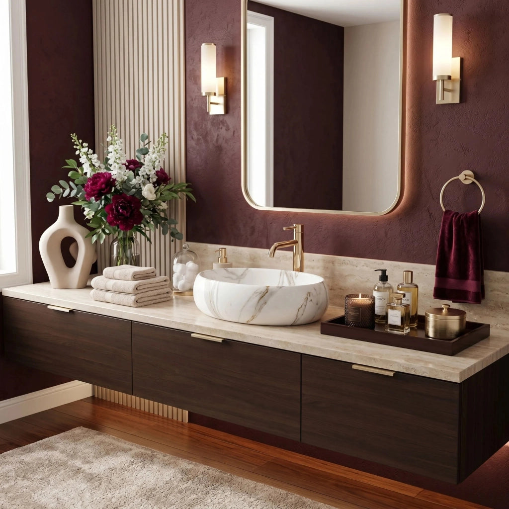 Lavabo Da Appoggio Rea Linda Lava Mat